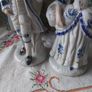 A Pair of Blue/White18th Century  Couple Image 4