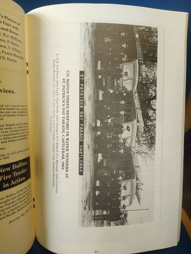 Ballina Fire Brigade Golden Jubilee booklet