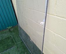 Perspex 128,5 cm x 126,5 cm, 10 mm thickness