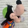 Vintage Goofy Plush Doll in Overalls Stuffed Animal Disney Toy approx. 19 Used Please see photos Image 4