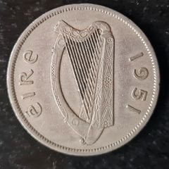 Ireland Half Crown 1951 coin