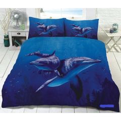 3D Animal Printed Duvet Cover Set with Pillowcase