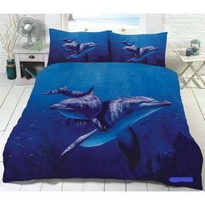 3D Animal Printed Duvet Cover Set with Pillowcase