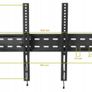 TV Wall Mount Bracket Tilt 32" - 75" TV Image 2