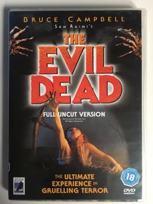 The Evil Dead (Full Uncut Version) Sam Raimi Film [1981] Bruce Campbell, Ellen Sandweiss, Richard DeManincor, Betsy Baker & Theresa Tilly [1xDVD Movie]