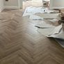 Herringbone laminate floor Image 2