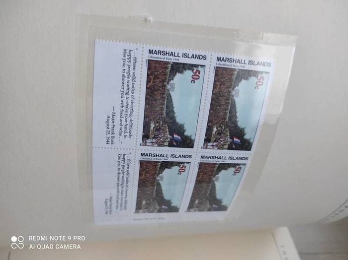 The History of World War II in the postage stamps