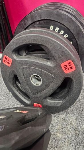 Barbell and plates 120kg