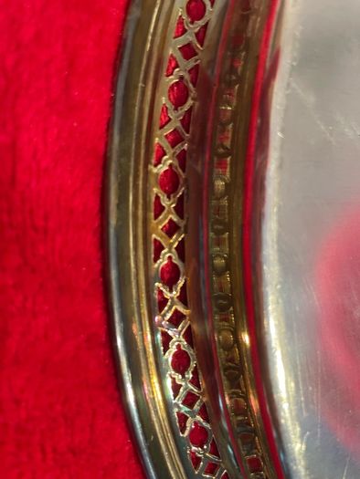 Silver plated tray