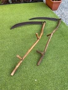 vintage scythe