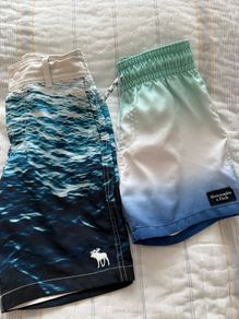 Swim shorts boys size 5-6 year old Abercrombie and Fitch