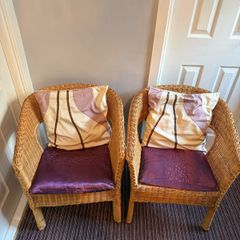 Set of Rattan Chairs