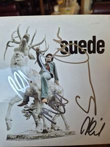 Suede 7" Vinyl So Young - signed by band