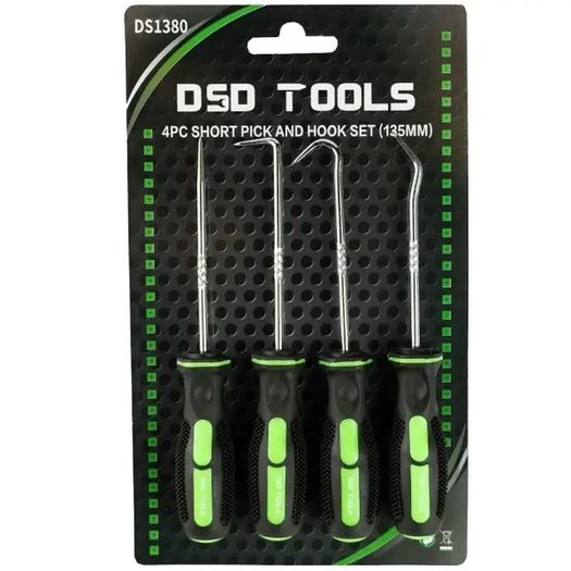 DSD Tools 4pc Short Pick & Hook Set