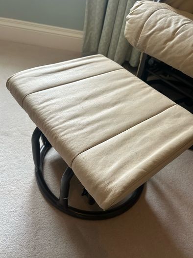 rocking chair with stool