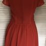 Ted Baker Red Peony Chiffon Embellished Dress Image 9