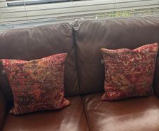 4 scatter box cushions /excellent condition
