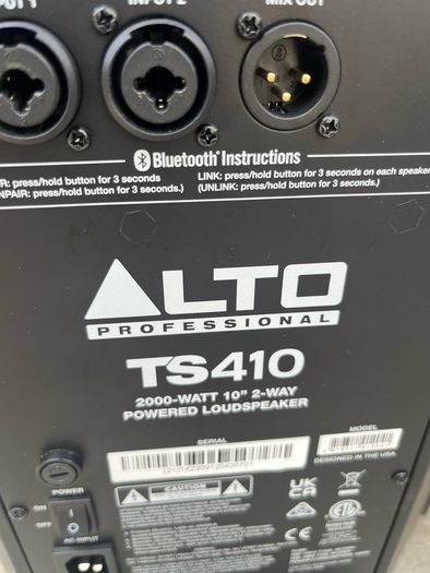 Alto TS 410 Bluetooth speaker