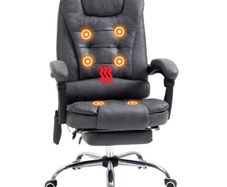 Office Chair Heated 6 Points Vibration Massage Executive
