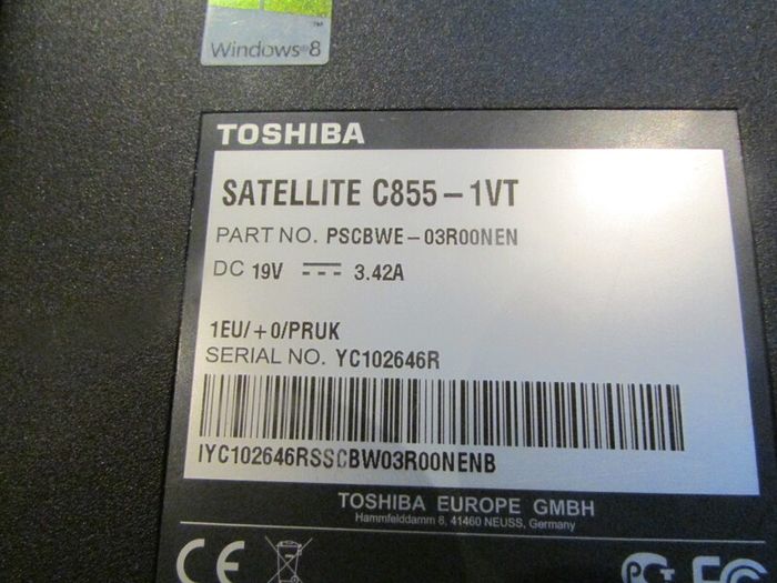 Toshiba Laptop