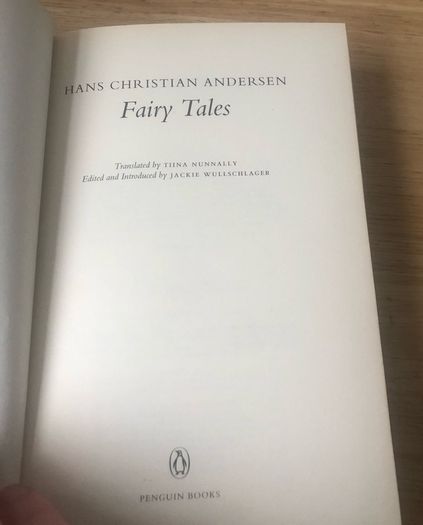 Hans Christian Andersen Fairy Tales Hardcover Book