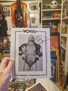 Barry Windham Autograph - WWE WCW