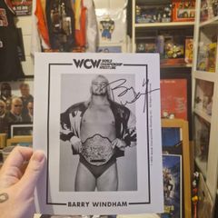 Barry Windham Autograph - WWE WCW