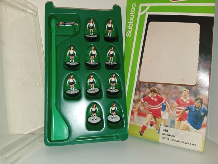 Rare Vintage Waddingtons 1990s Subbuteo Germany world champions 1990 Series 63000 No 768 See All Pictures