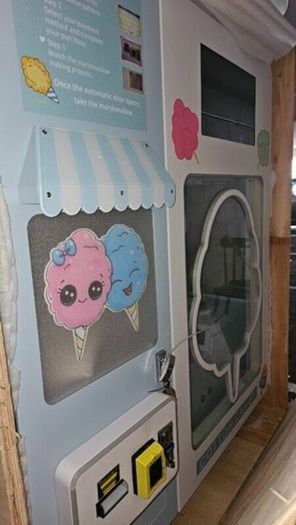 Brand New Fully Automatic 3D Cotton Candy Machine