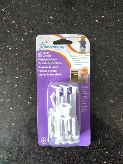 cabinet door safety catch