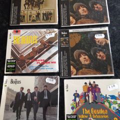 Selection of Beatles CDs new factory sealed