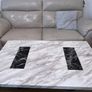 Large Marble pattern coffee table from EZ living Image 2