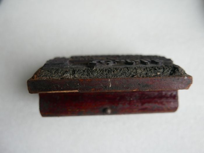 Vintage Letterpress Printing Block