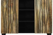 Sideboard Brown 90 x 33 x 75 cm Solid mango wood