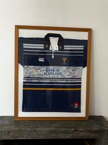Rare 2001-2003 Signed Leinster Rugby Jersey