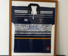 Rare 2001-2003 Signed Leinster Rugby Jersey