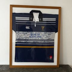 Rare 2001-2003 Signed Leinster Rugby Jersey