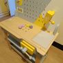 wooden toy workbench Image 2