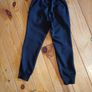 Age 7 Black Tracksuit Bottoms Image 3