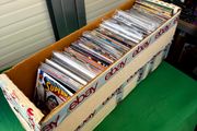 DC Long Comic Box w 250 comics for Sale (2)