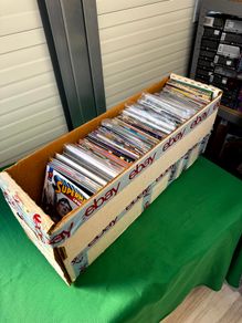 DC Long Comic Box w 250 comics for Sale (2)