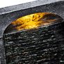 Home Garden Water Feature with LED Lights and Pump, Large Garden Water Fountain Image 4