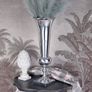 Xl Silver Cup Vase Decorative Cup Floor Vase Metal Vase Flower Vase 62cm Image 5