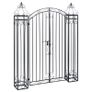 Ornamental Garden Gate Wrought Iron 2 sizes available Image 6