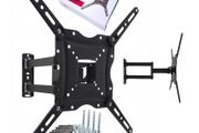 TV Wall Mount Bracket Tilt Swivel Full Motion 17-56"
