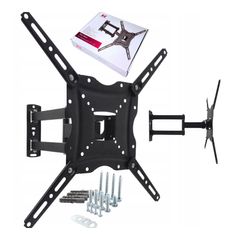 TV Wall Mount Bracket Tilt Swivel Full Motion 17-56"
