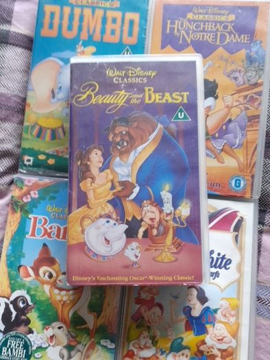 Disney Classics VHS Tapes