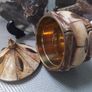 Indian Domed Bone & Brass Trinket Box Image 3