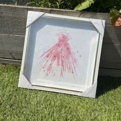 Framed painting