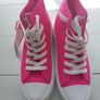 Brand new Barbie Canvas High-Top Sneakers / trainers Image 6